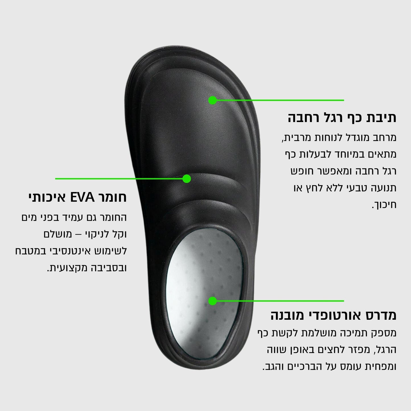 WonderChef™ Flex נעל שף אורטופדית לנשים וגברים - המקוריות